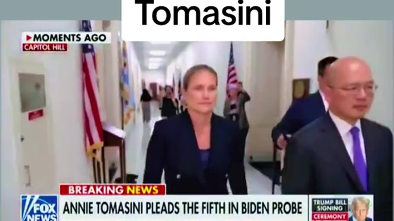 Another Biden Associate Anni Tomasini Pleads 5th Amendment in GOP Investigation