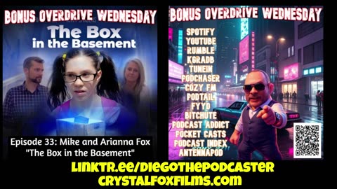 Bonus Overdrive Wednesday Episode 33: Mike and Arianna Fox “The Box in the Basement”
