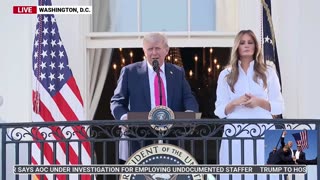 President Trump and the One Big Beautiful Bill on Independence Day July 4, 2025