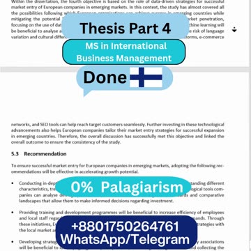 Student Work(Thesis )|Part 4JAMK MS Business |Data-Driven Tools for Global Expansion|Jamk University