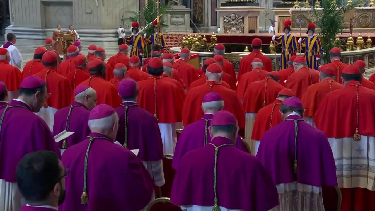 Papst Franziskus - Letzte Rückkehr in den Petersdom