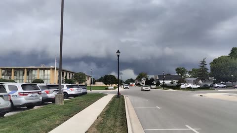 Incoming storm ⛈️ into Celina Ohio
