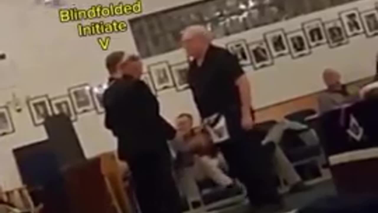 Just a fraternal organization holding a mock execution ritual, nothing to see here.