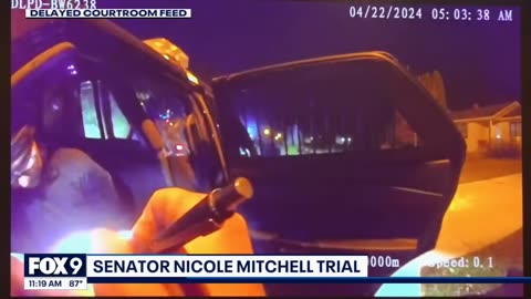 Police bodycam reveals Sen. Nicole Mitchell's burglary arrest