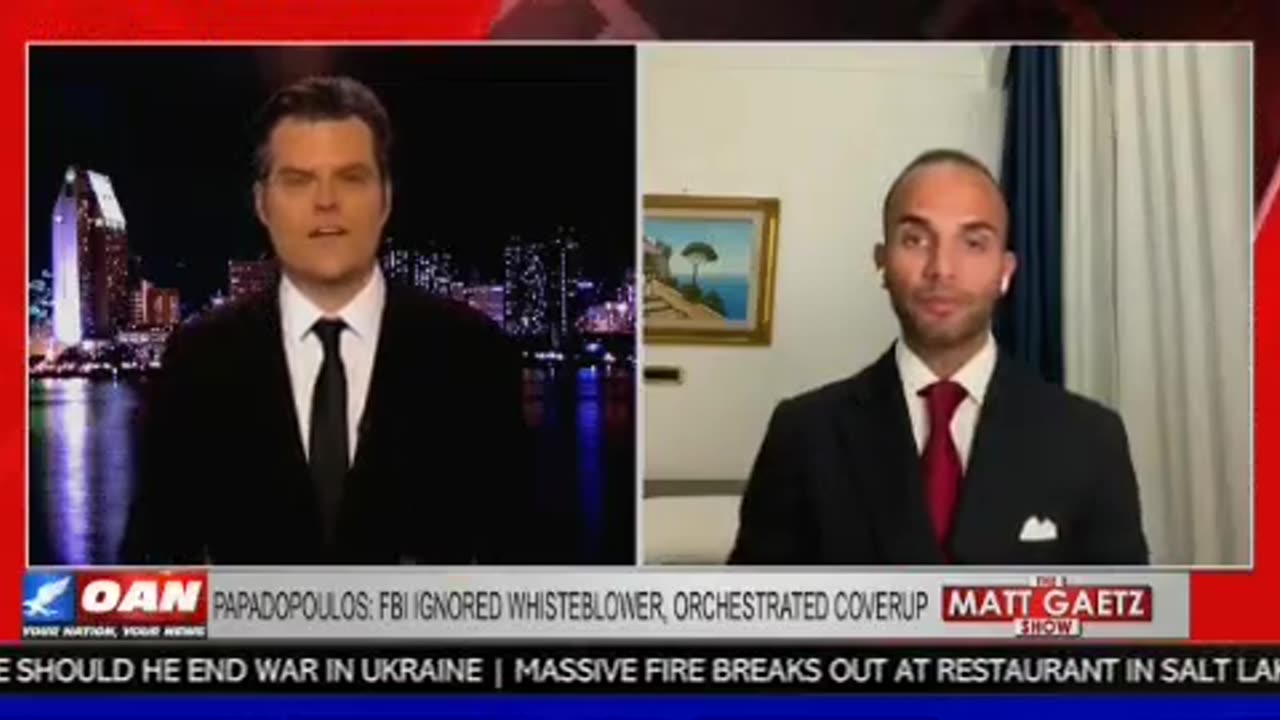 Matt Gaetz: So George Papadopoulous with Matt Gaetz - on Adam Schiff