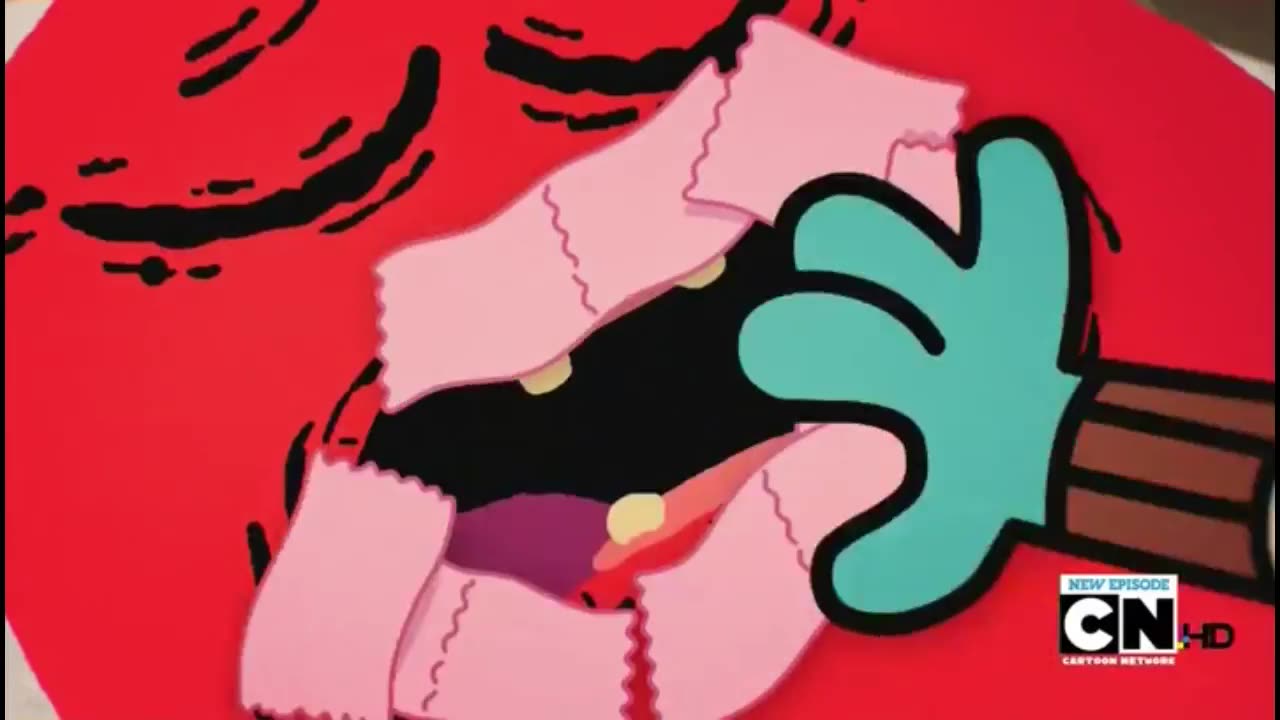 gumbal and darwin being akward