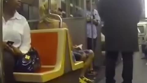 😂💡 NYC Subway Car Begging! | FunFM