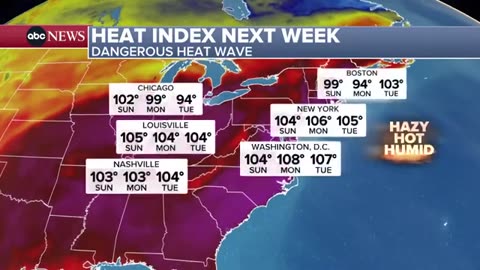 LIVE WEATHER MAP: Record-shattering heat wave hitting wide swath of U.S.