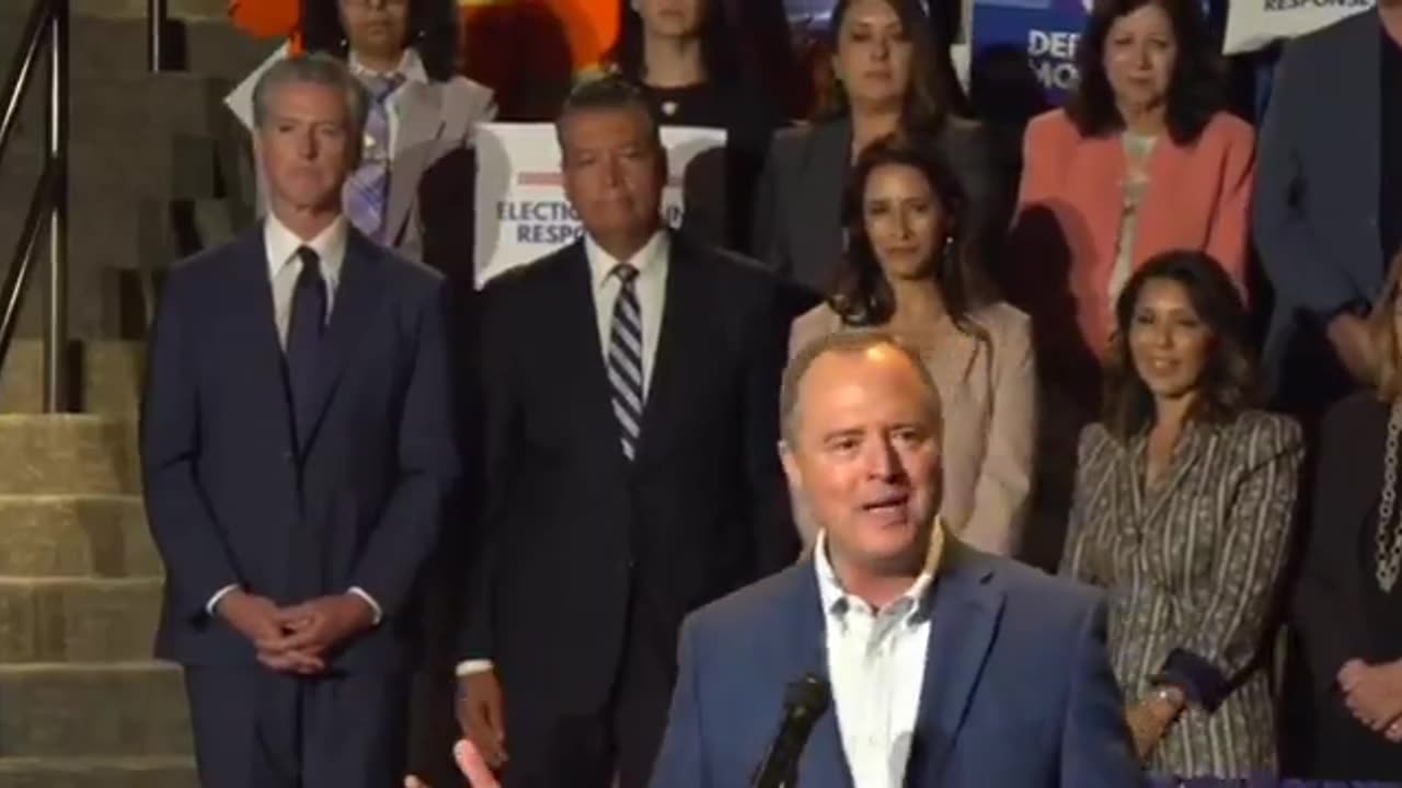 Sen Adam Schiff Accuses Trump Of Being Corrupt