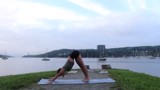 20 minute Yoga Workout - Strength & Stretch | Yoga with Emily