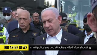 Israeli PM speaks after Jerusalem shooting
