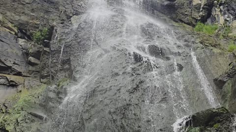 Bridal veil falls spearfish canyon south dakota