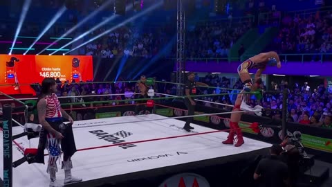 Dominik & El Grande Americano vs. Dragon Lee & Vikingo 11 22 25