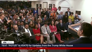 President Trump Holds a Press Briefing, June 27, 2025