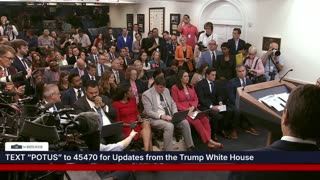 President Trump Holds a Press Briefing, June 27, 2025