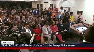 President Trump Holds a Press Briefing, June 27, 2025