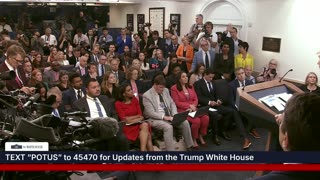 President Trump Holds a Press Briefing, June 27, 2025