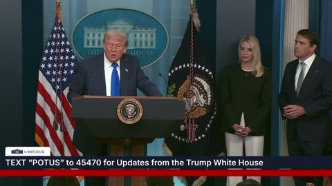 President Trump Holds a Press Briefing, June 27, 2025