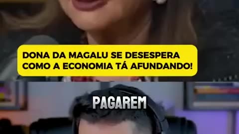 Luiza Trajano é cúmplice e quem puder evite de comprar nas lojas dela.
