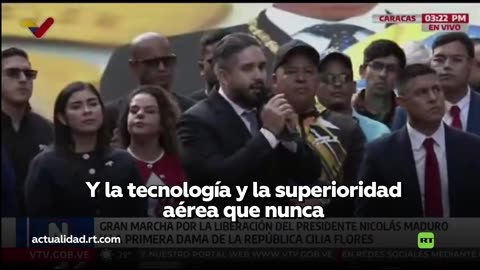 Hijo de Maduro: Venezuela fue objeto de "una masacre" por parte de EE.UU.
