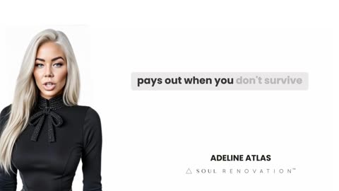 The Insurance Trap — Are You Worth More Dead Than Alive? (By Adeline Atlas)