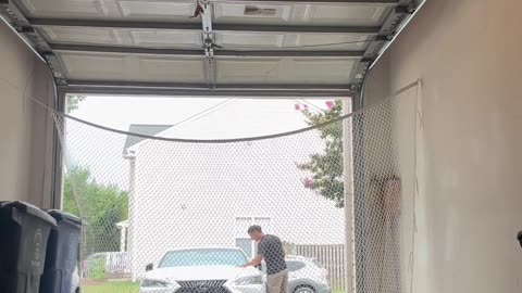 Garage Golf Gone Wrong Dents Car