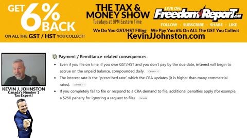 GST IS BULLSHIT - The Tax & Money Show Episode 89 with Kevin J. Johnston