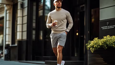 Effortlessly Cool Shorts Outfits for Men 💼 | Fashion 2025 Must-Haves
