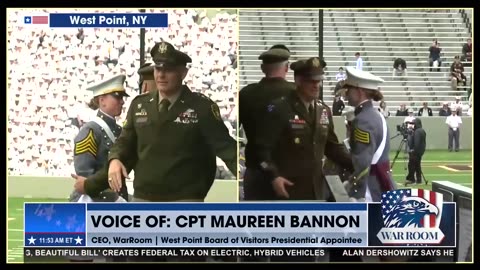 CPT Maureen Bannon Live From West Point: “It Is Great To See So Many Women Graduating Today.”