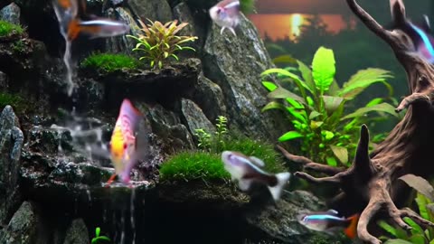 Aesthetic Aquascape: Where Art Meets Nature