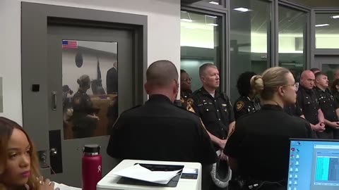 Dozens of deputies guard arraignment of alleged deputy killer
