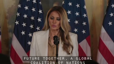 Melania Trump announces "Fostering the Future,"
