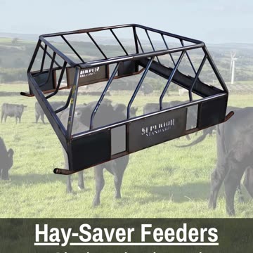 American-Made Round Bale Feeder