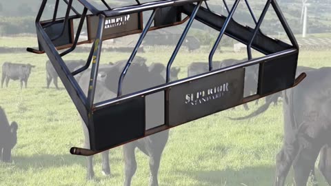 American-Made Round Bale Feeder