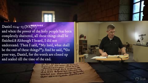 7-30-25 The End Time Prophecies Part II Lesson 30 (Daniel 12:4-13)