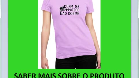 Camiseta Feminina Babylook t shirt QUEM ME PROTEJE NÃO