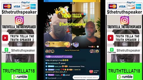 MESSY CALLER LOOKING RETARDED & CONFUSED AS USUAL REPORTING FAKE TEA FROM TRINA B & HIS RETARDED TEA SIPPERS ABOUT TOMIKAY BEING BANNED THEN TOMIKAY GOES LIVE TO PROVE HE'S CLUELESS & A LIAR