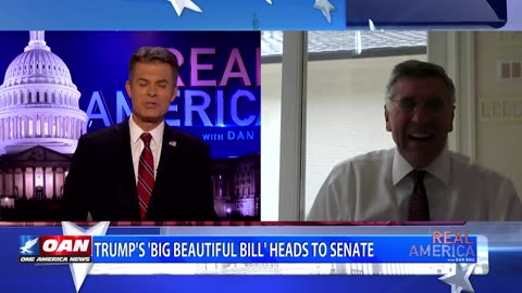 REAL AMERICA -- Dan Ball W/ Steve Moore, The Big, Beautiful Bill Passes In The House, 5/22/25
