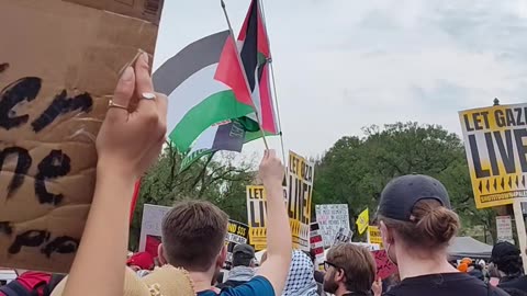 Free Mahmoud Khalil NOW. Washington DC.