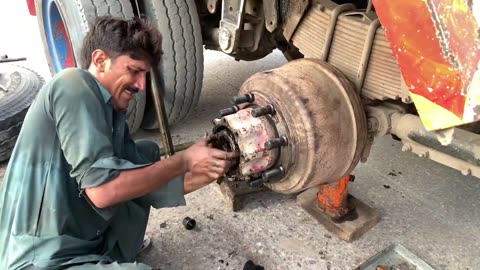 Over Loaded Dumper|Wheel Drum Complete Repair Process
