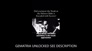 The TORAH & The HEBREW Bible Is Encoded With Secrets!