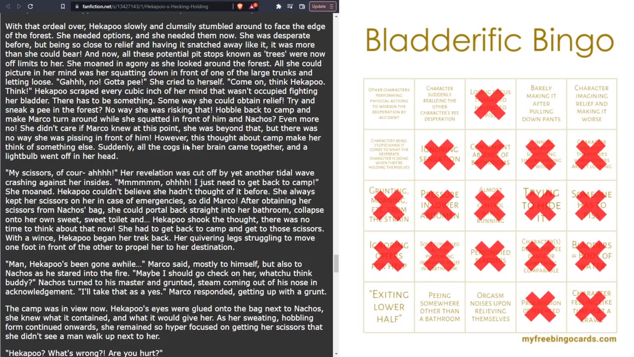 Fanfic Reading: Hekapoo's Hecking Holding