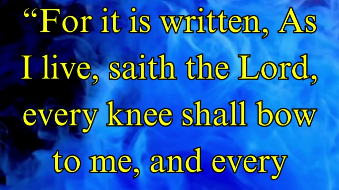 Romans 14:11