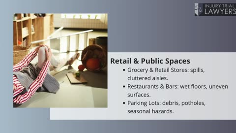 6 Common Places Where Slip and Fall Accidents Happen in San Diego | Personal Injury Lawyer