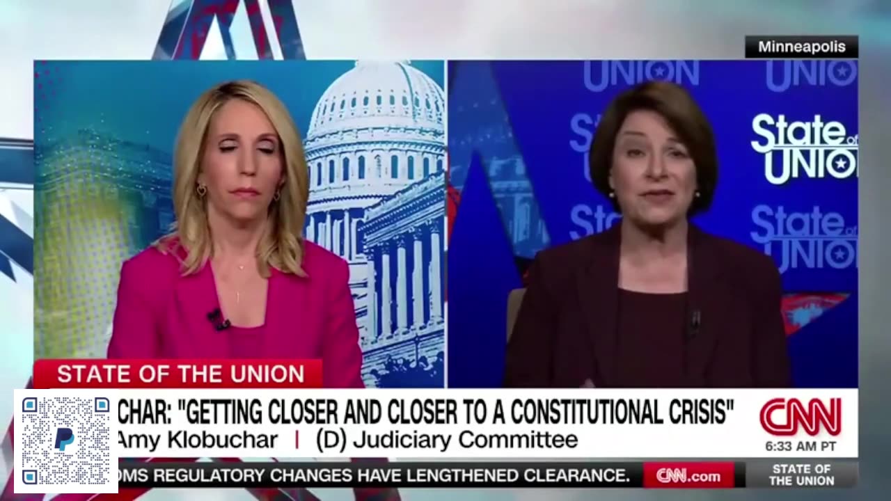 Amy Kloubachar Claims Judges are Saving US from Trump