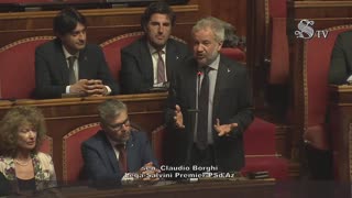 🔴Sen. Claudio Borghi in merito alla discussione della mozione sulla riforma della legge di bilancio.