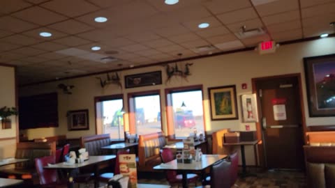 EMPTY DINER AT PETRO IN YORK, NEBRASKA ("Ghost Diner")