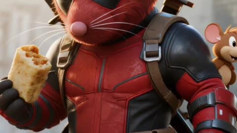 Deadpool Just Ate Jerry 😱 | Cartoon Fusion Gone Wrong! #shorts