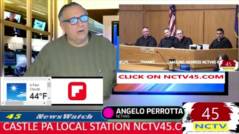 NCTV45 NEWSWATCH MORNING TUES JAN 13 2026 WITH ANGELO PERROTTA