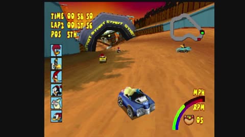 Woody Woodpecker Racing Race8